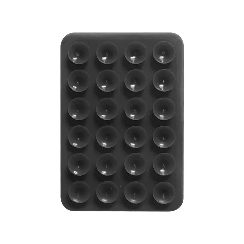 Silicone Suction Phone Holder Mat  Anti-Slip Wall Stand & Case Mount