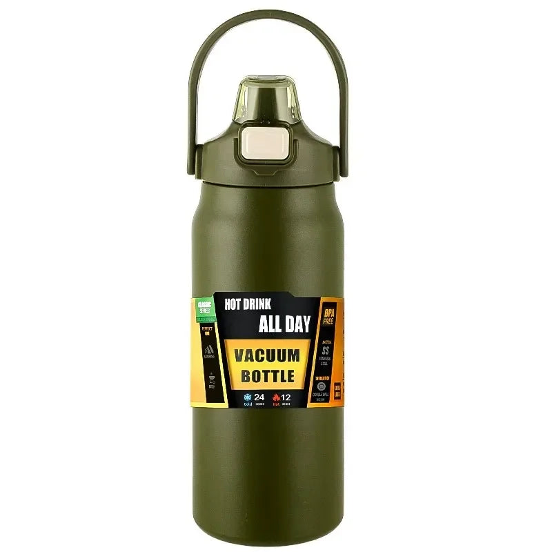 800/1500ML Stainless Steel Portable Outdoor Thermos