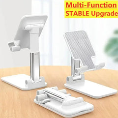 Foldable Telescopic Mobile & Tablet Stand Adjustable Desktop Holder