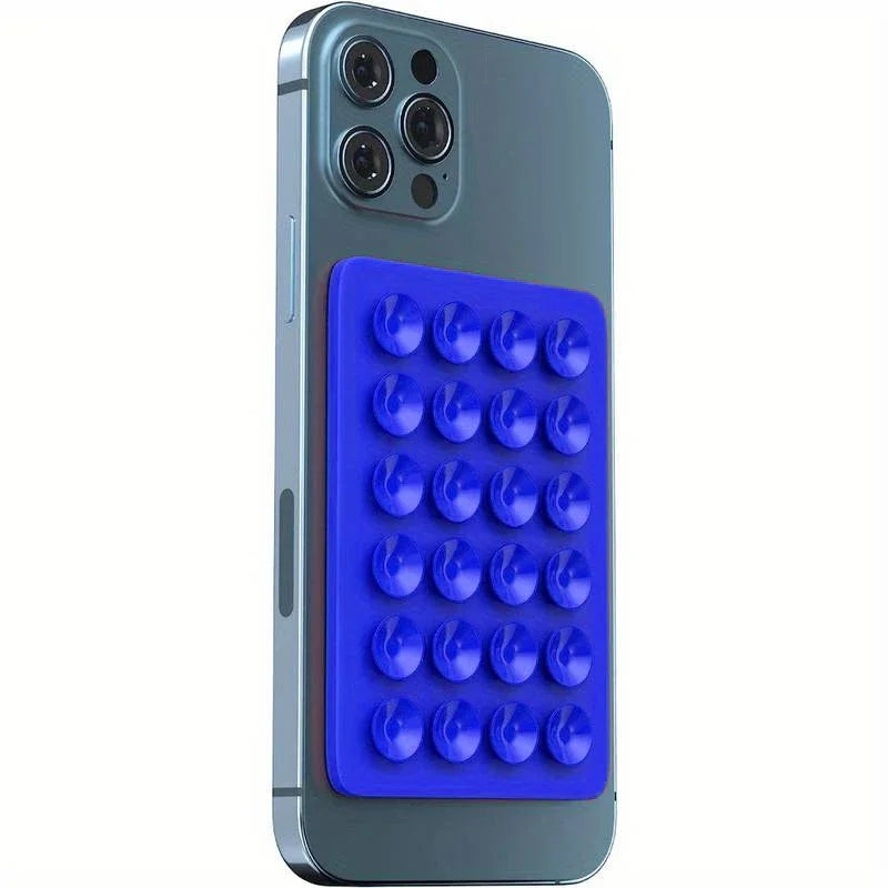 Silicone Suction Phone Holder Mat  Anti-Slip Wall Stand & Case Mount