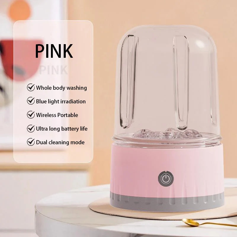 Mini Laundry Cup 1L Wireless Portable Underwear&Socks Automatic Washing Machine Rechargeable For Travel Home Dormitory