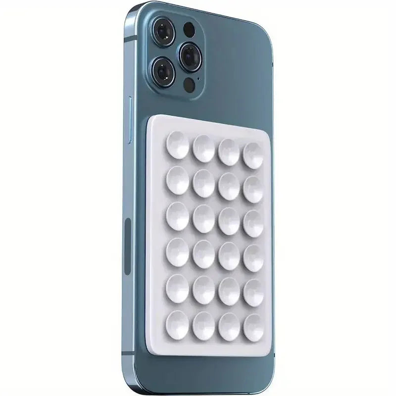 Silicone Suction Phone Holder Mat  Anti-Slip Wall Stand & Case Mount