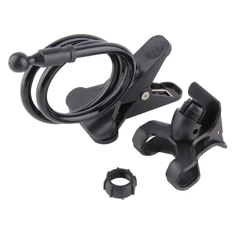 Flexible Gooseneck Phone Holder Clip-On Lazy Stand for Bed & De
