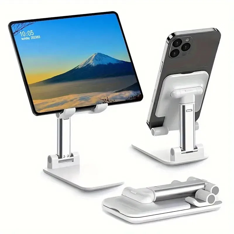 Foldable Telescopic Mobile & Tablet Stand Adjustable Desktop Holder