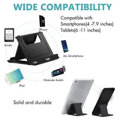 Flexible Foldable Phone & Tablet Desk Stand Adjustable Mobile Holder