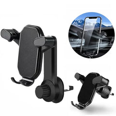 Universal Air Vent Car Phone Holder Gravity Lock, 360° Adjustable Mount
