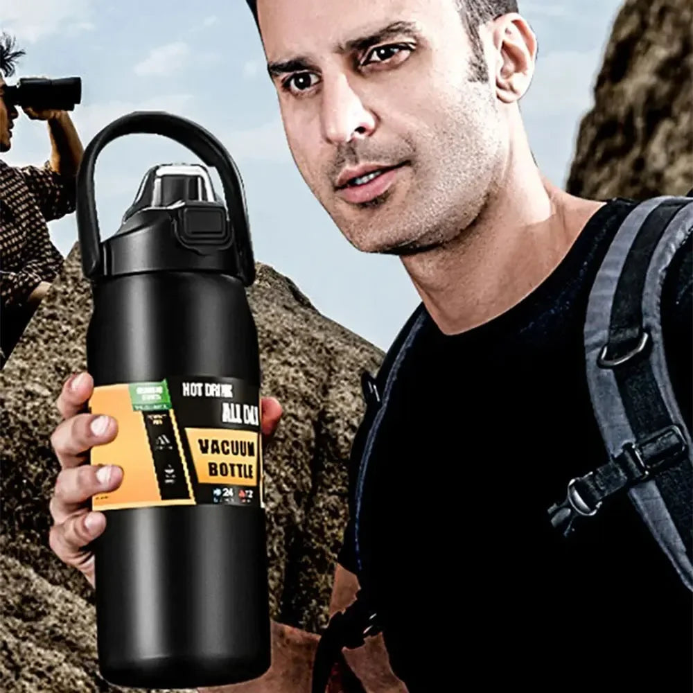 800/1500ML Stainless Steel Portable Outdoor Thermos