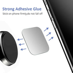 Magnetic Metal Plate for Car Phone Holder Universal Iron Sheet Disk