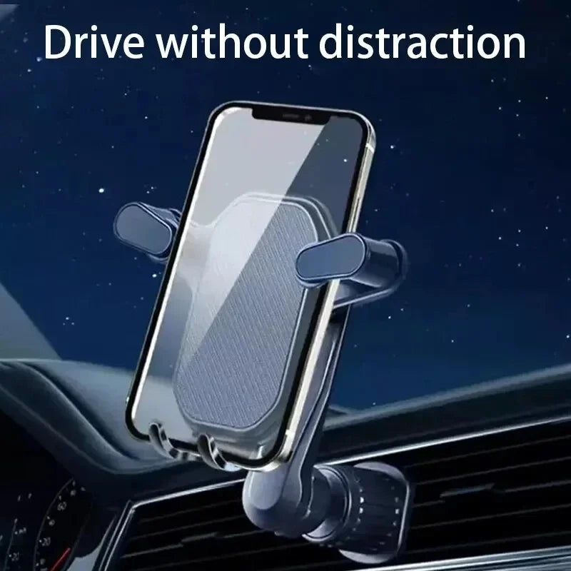 Universal Air Vent Car Phone Holder Gravity Lock, 360° Adjustable Mount