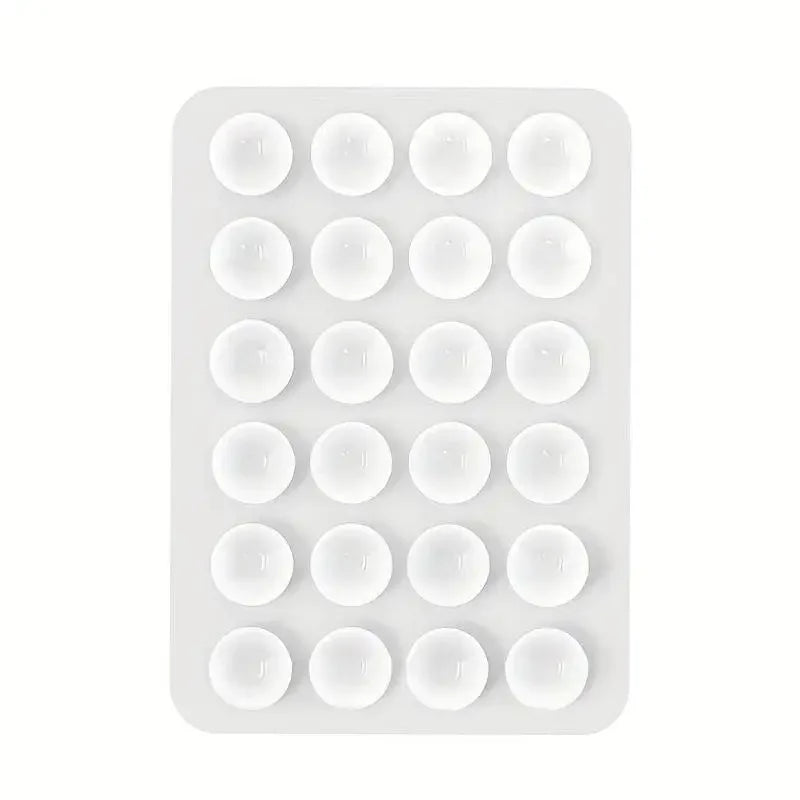 Silicone Suction Phone Holder Mat  Anti-Slip Wall Stand & Case Mount