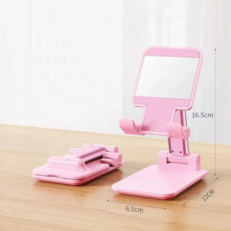 Foldable Telescopic Mobile & Tablet Stand Adjustable Desktop Holder