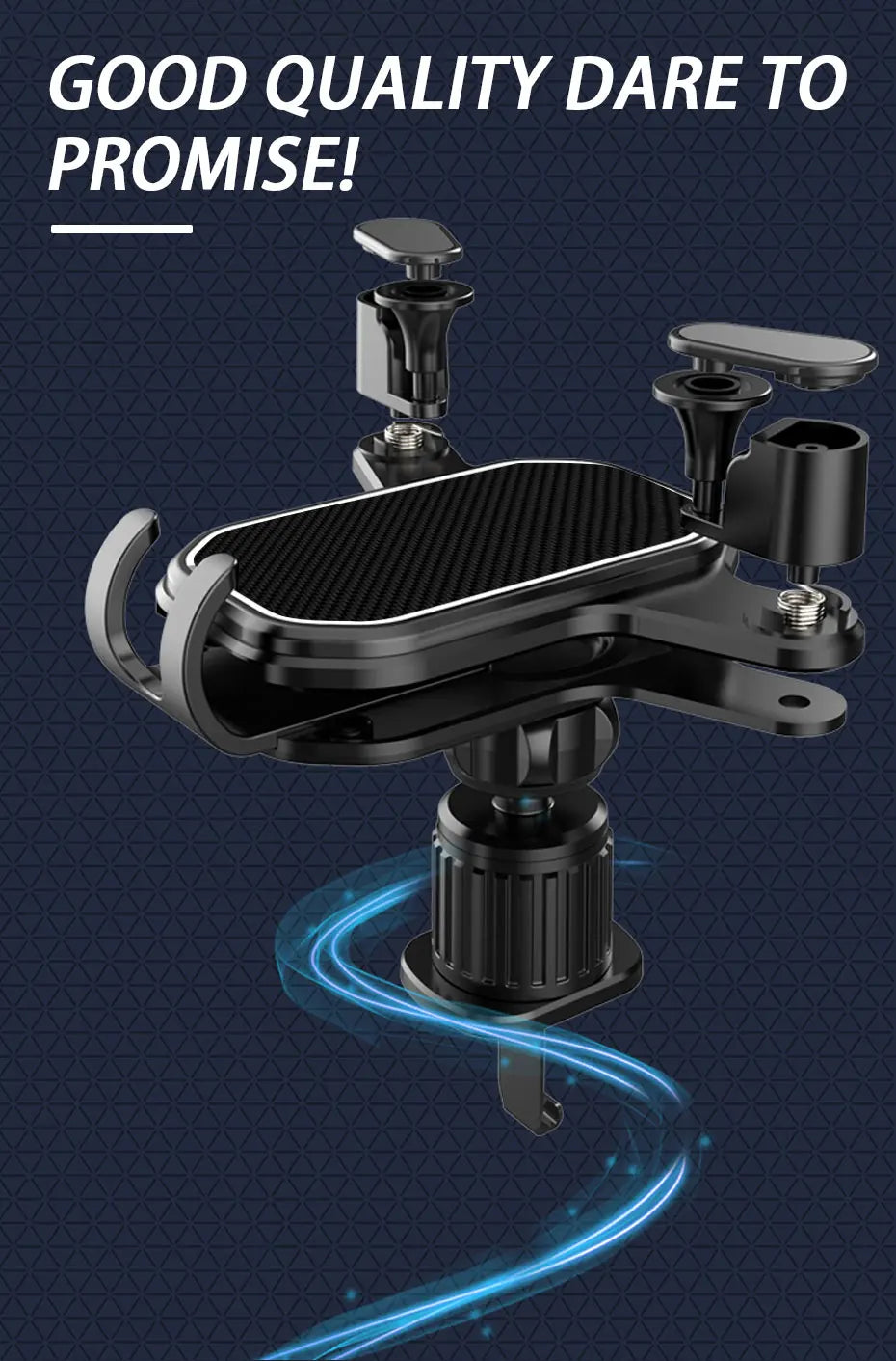 Universal Air Vent Car Phone Holder Gravity Lock, 360° Adjustable Mount