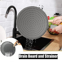 Silicone Splatter Screen Heat-Resistant Oil Splash Guard Lid