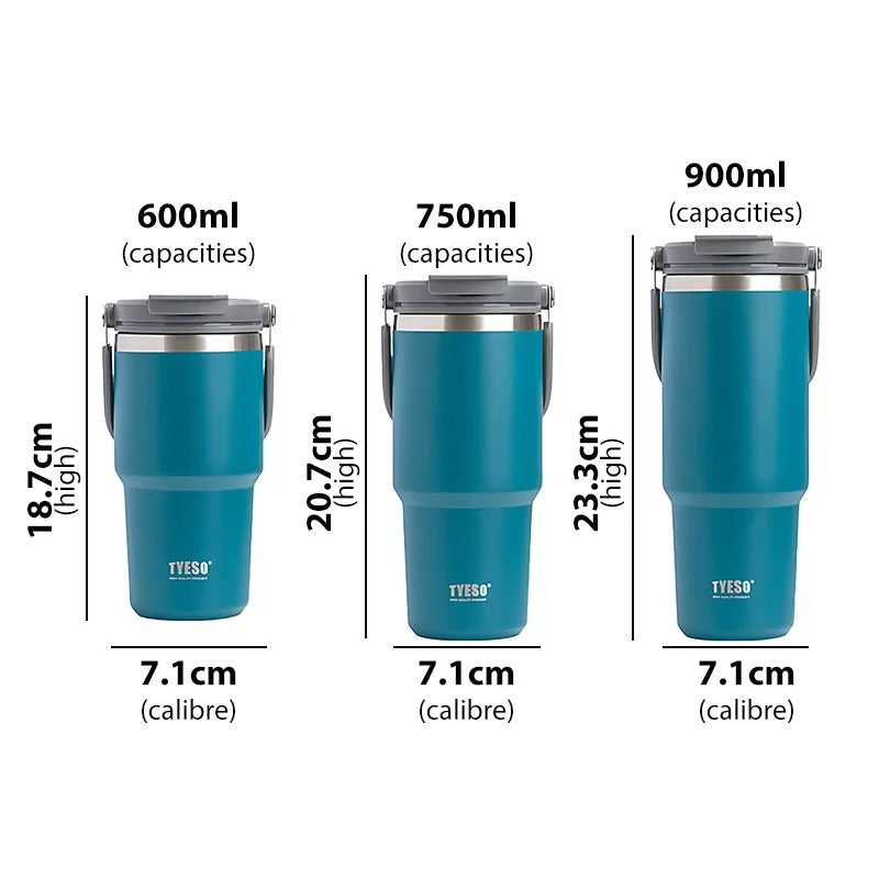 Leakproof Stainless Steel Thermos Bottle  Hot & Cold Travel Mug